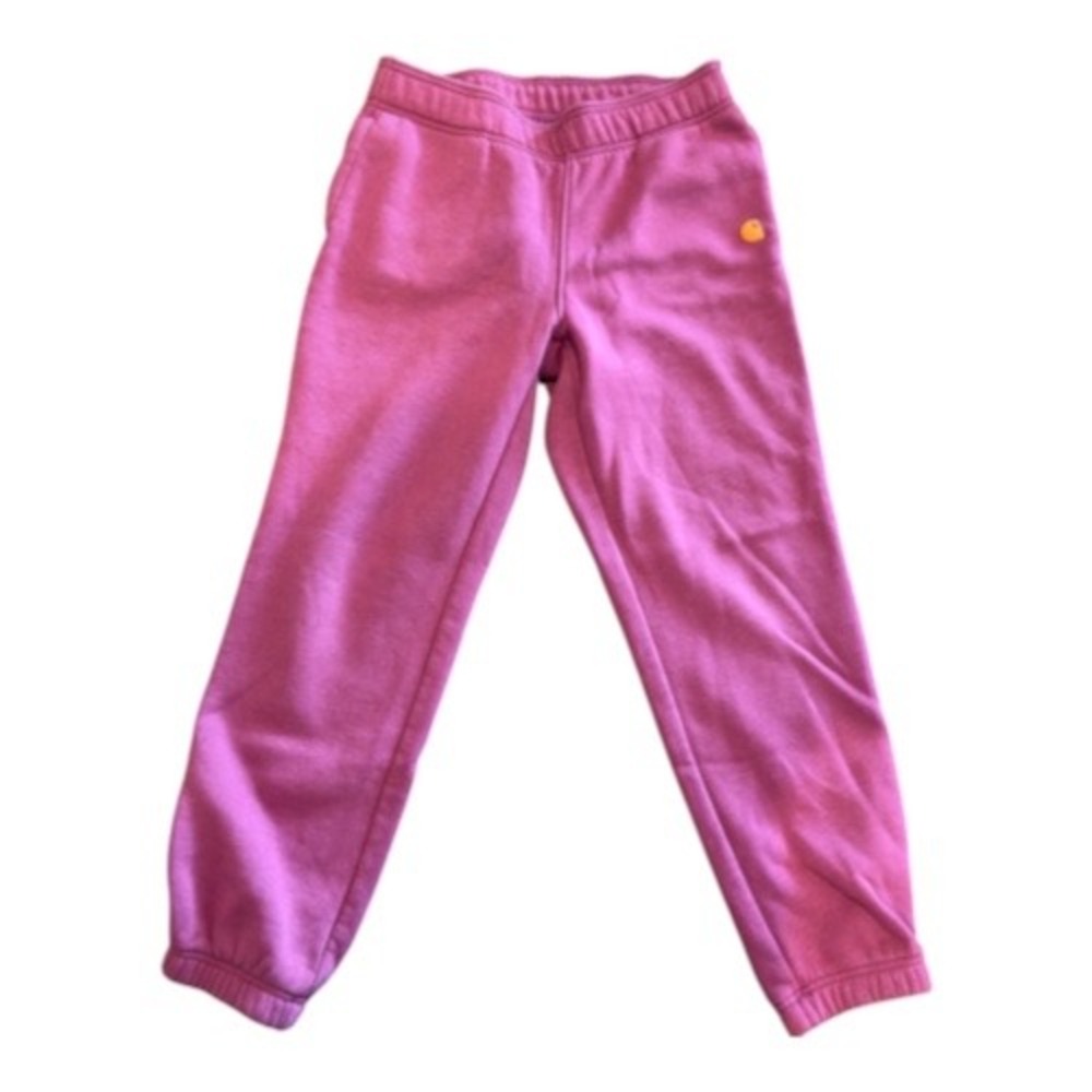 Carhartt Women Pink Relaxed Fit Fleece Jogger Sweatpants BN5510-W Size M 8-10